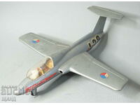 Old Czech plastic model airplane toy