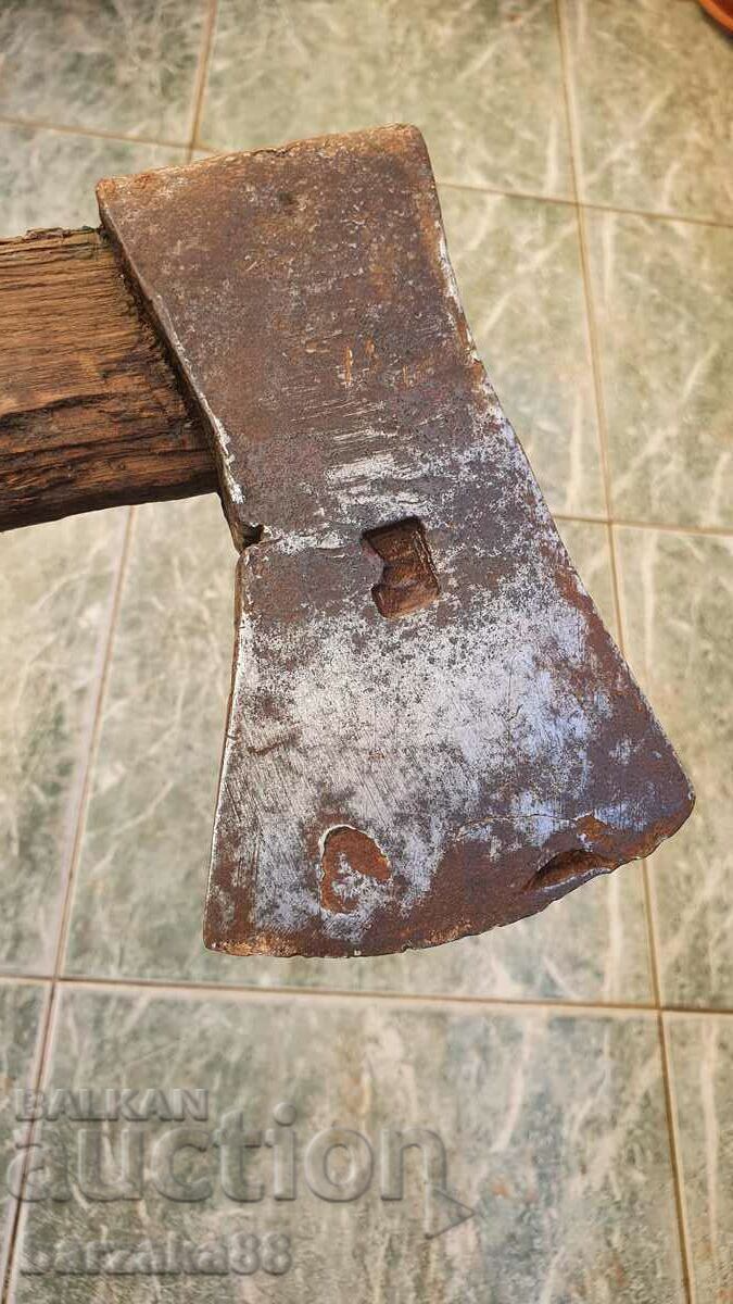 Old Ax Ax with sap