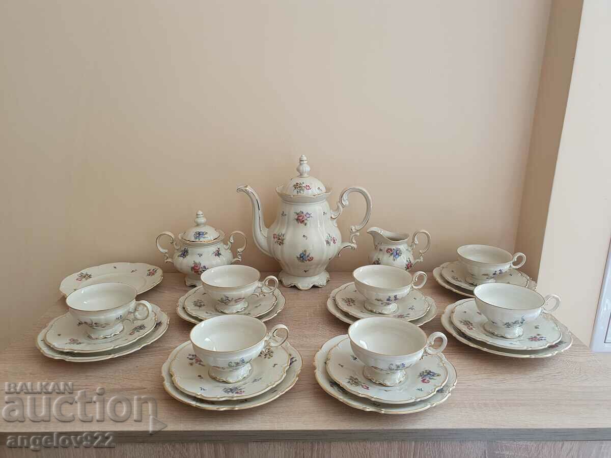 Hutschenreuther Bavarian porcelain coffee service