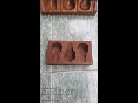 Wooden stand Stand for 3 Luli Lula pipes