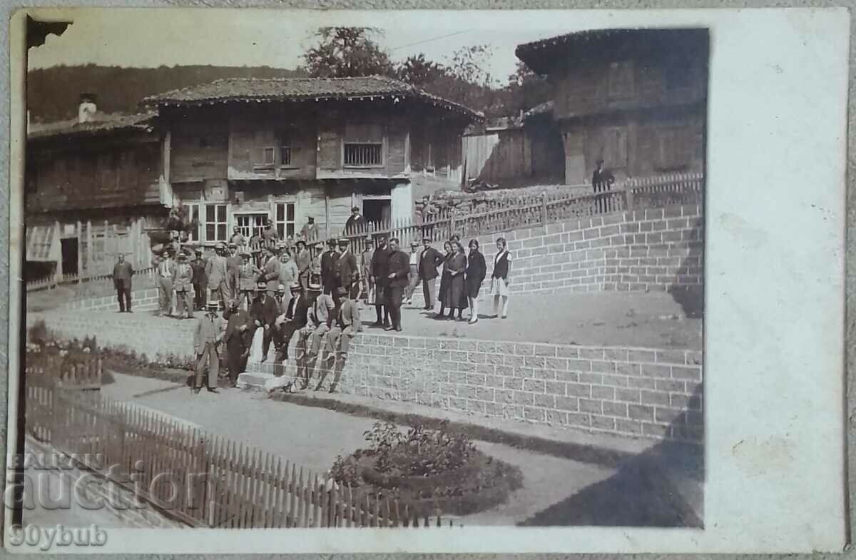 Geravna 1928 old houses, original photo