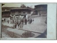 Geravna 1928 old houses, original photo