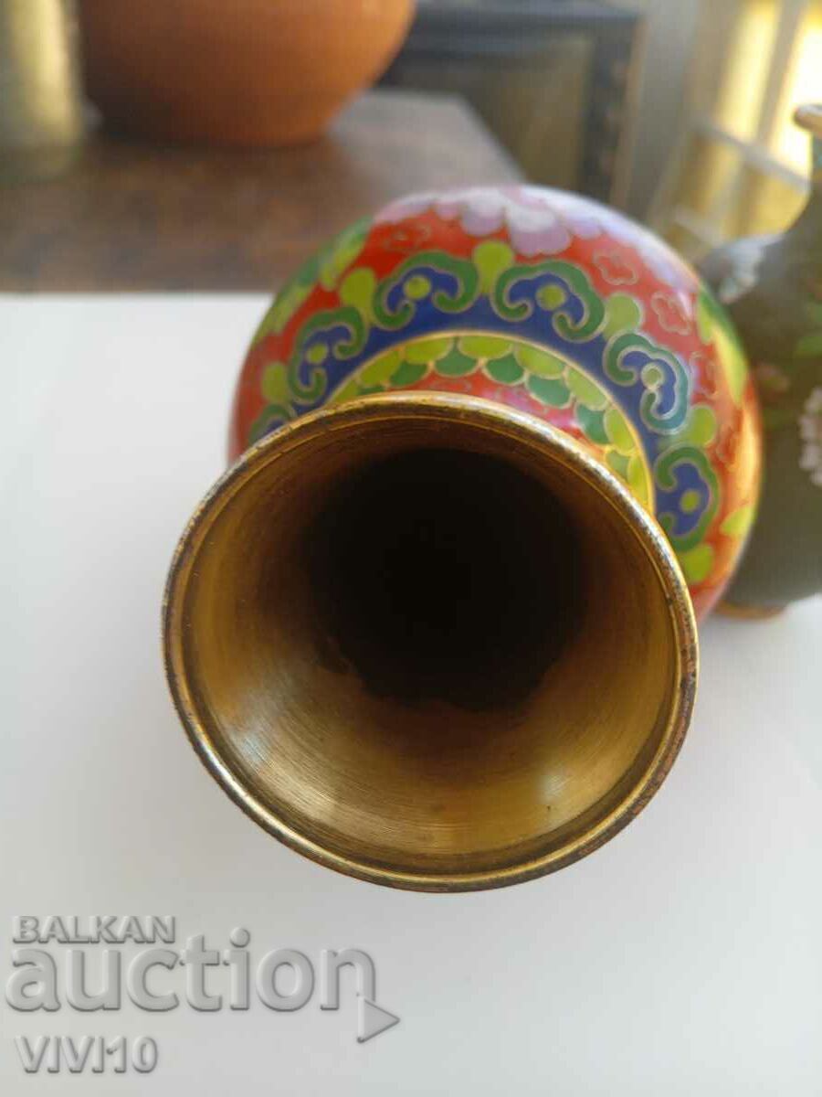 A gorgeous claison vase - 5 A gorgeous claison vase - 5