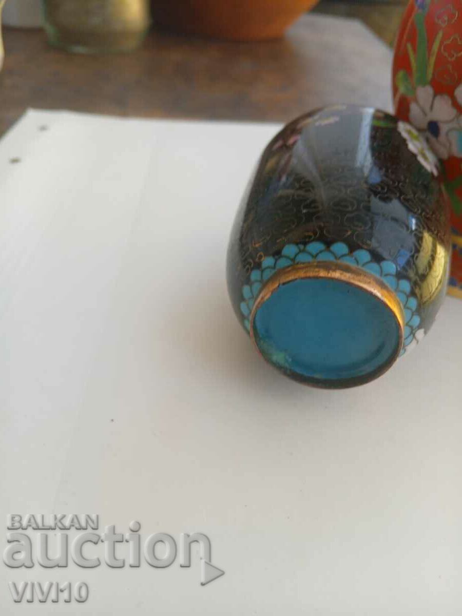 Разкошна вазичка клазоне - 5