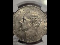 5 λέβα 1894. AU58 NGC