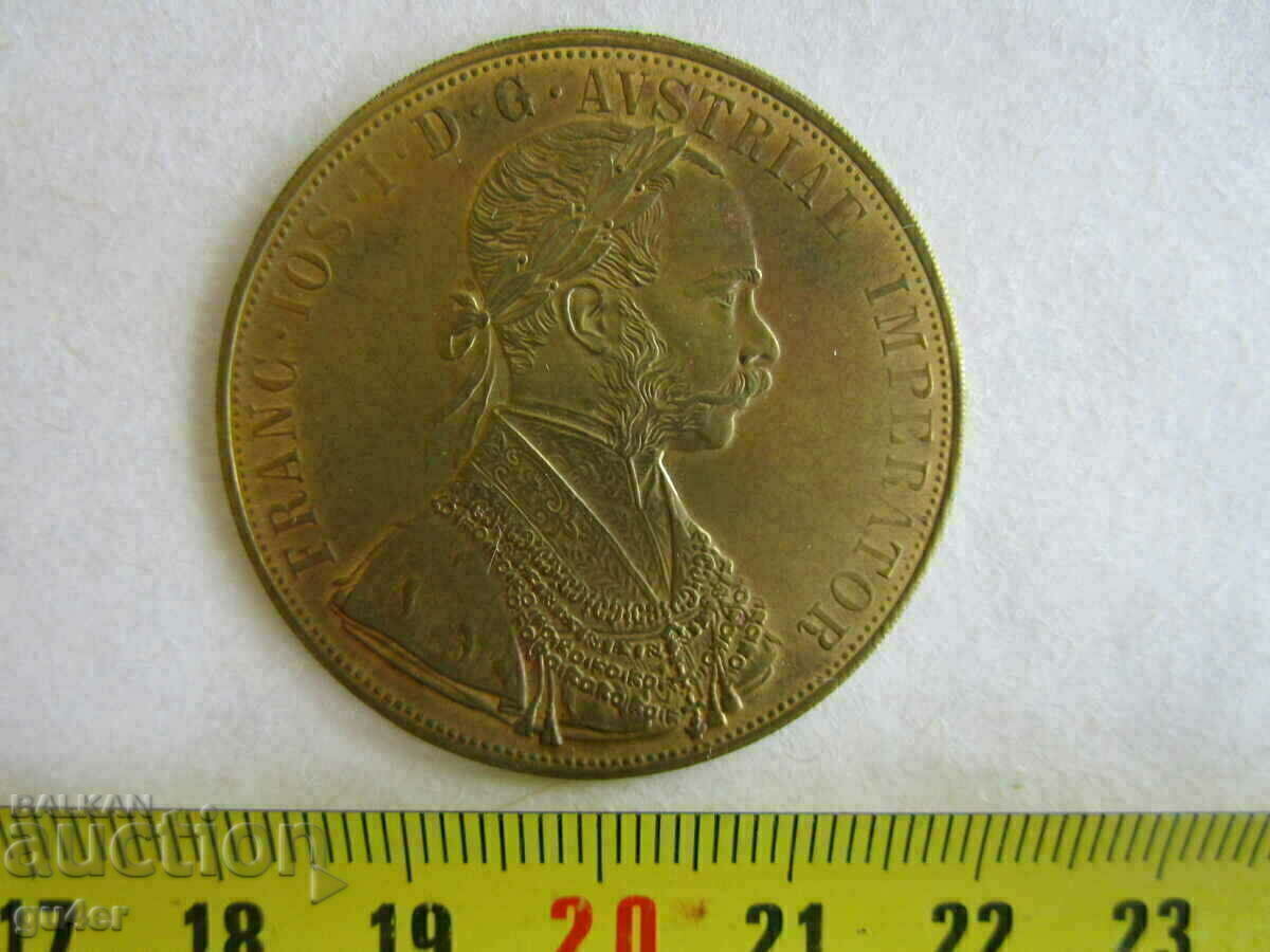 ❌❌COPY/BRASS/4 Gold Austrian Ducats Franz Joseph/RRRR❌❌ with price 150.00 BGN | € 76.69