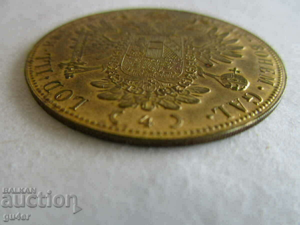 ❌❌COPY/BRASS/4 Gold Austrian Ducats Franz Joseph/RRRR❌❌ - 5