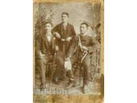 OLD PHOTO - CARDBOARD - TOMA KHITROV - SOFIA - 0810