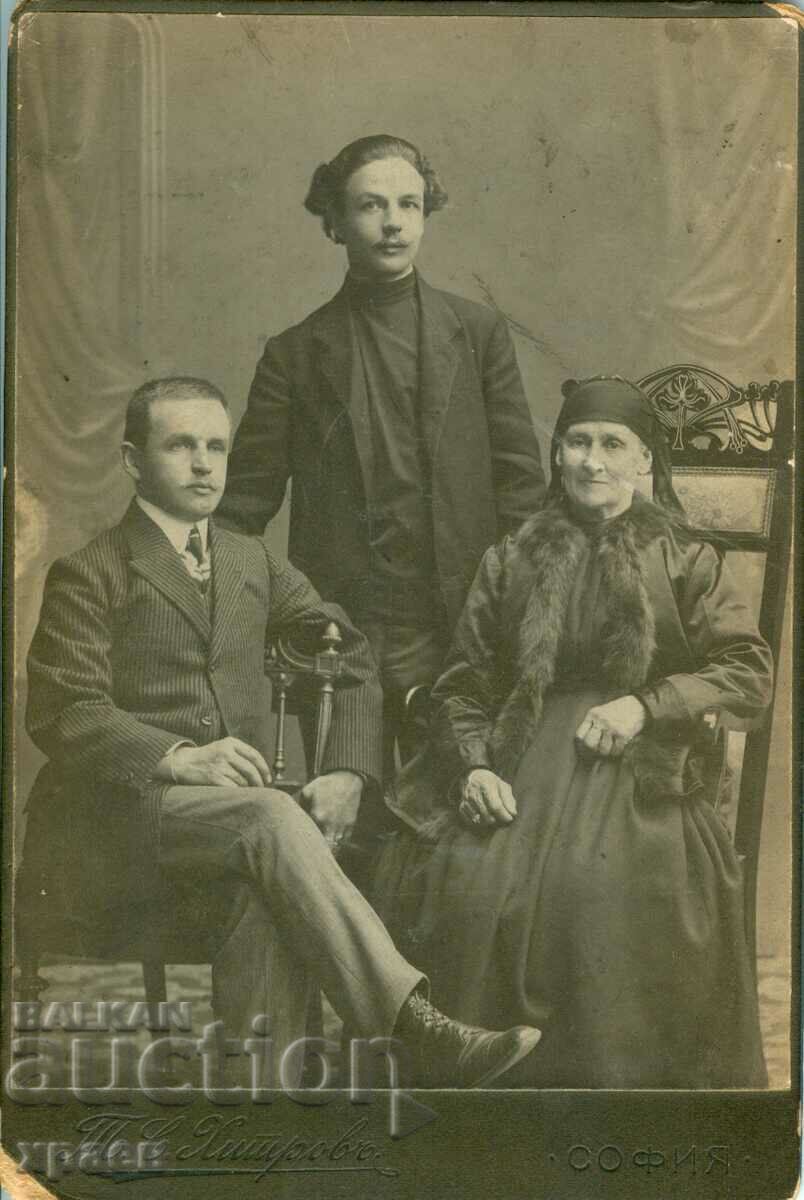 FOTO VECHE - CARTON - TOMA HHITROV - SOFIA - 2386