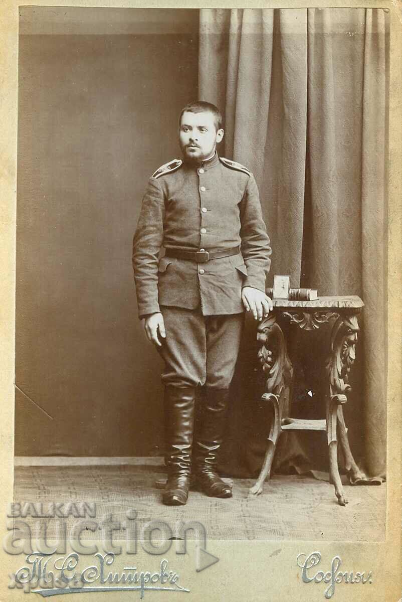 OLD PHOTO - CARDBOARD - TOMA KHITROV - SOFIA - 2230 OLD PHOTO - CARDBOARD - TOMA KHITROV - SOFIA - 2230