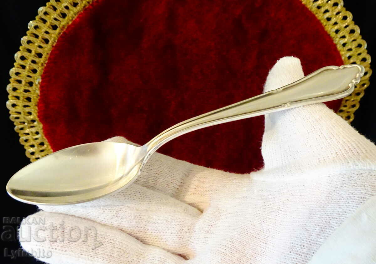 Silver-plated teaspoon Paul Wirths 100 microns Silver-plated teaspoon Paul Wirths 100 microns