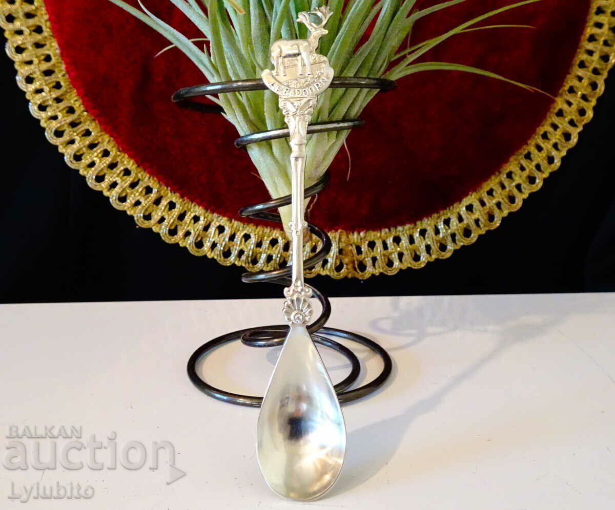 Apeldoorn Netherlands silver plated spoon. Apeldoorn Netherlands silver plated spoon.