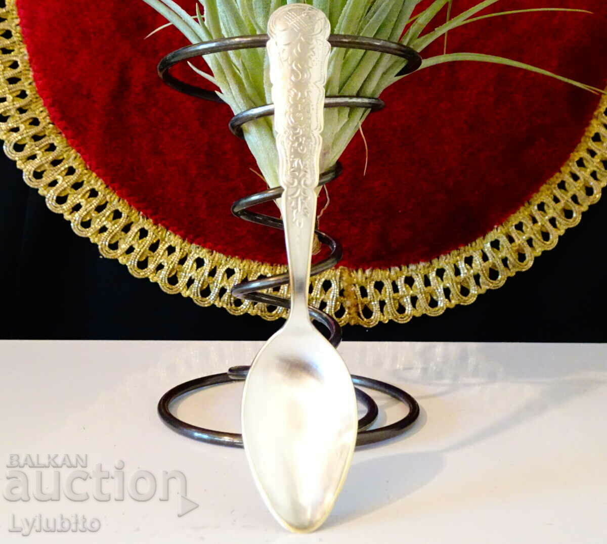 Kompas Ede 90 silver plated spoon.