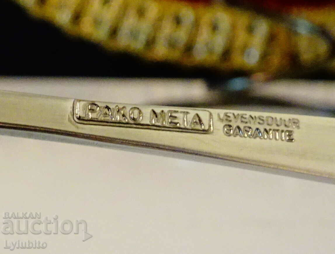 Delivery of Pako Meta Netherland silver plated spoon.