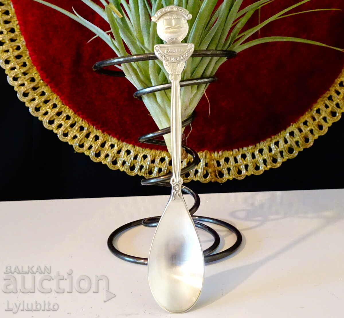 Silver Plated Dutch Spoon. Silver Plated Dutch Spoon.