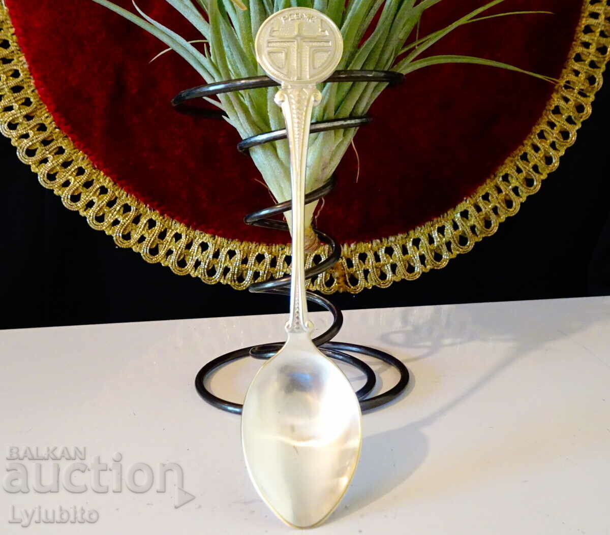 Norway silver plated spoon. Norway silver plated spoon.