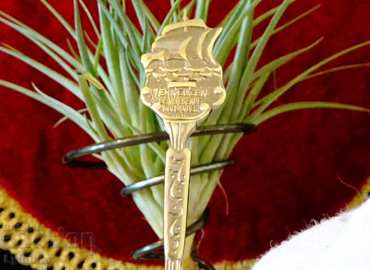 Auction Flying Dutchman bronze spoon Auction Flying Dutchman bronze spoon