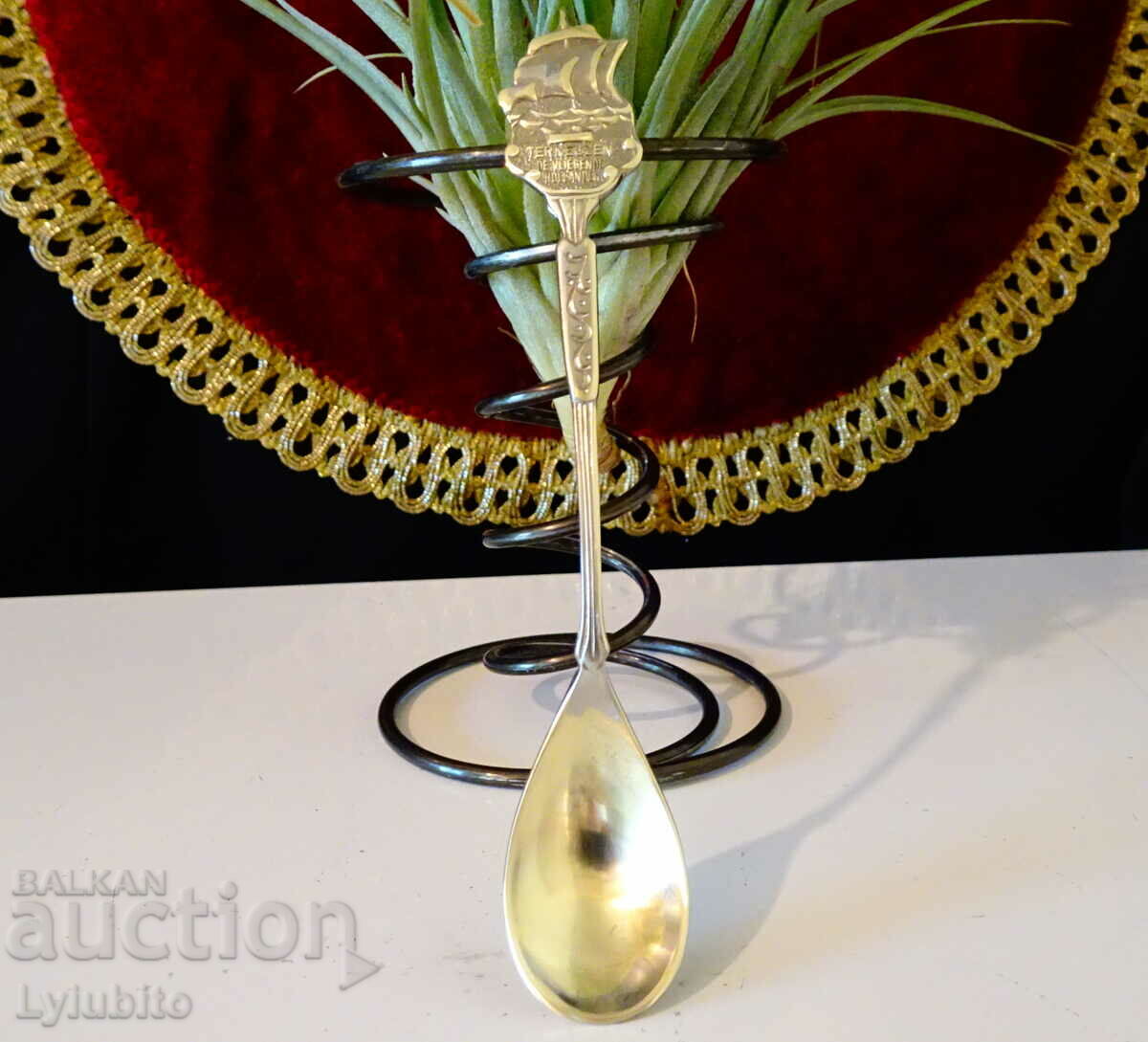 Flying Dutchman bronze spoon