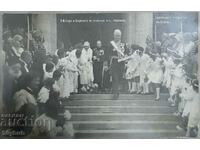 Postcard the wedding of the King and Queen 1930