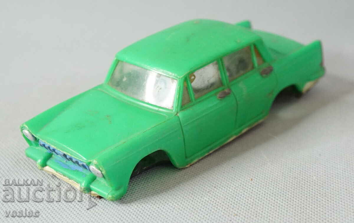 FIAT 1800 Old plastic toy model car trolley