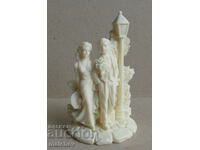 Author figurine Couple in love 12 cm. polyresin excellent