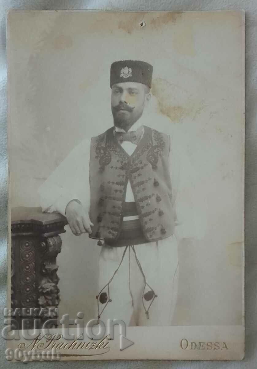 Original photo of a Bulgarian revolutionary taken in Odessa