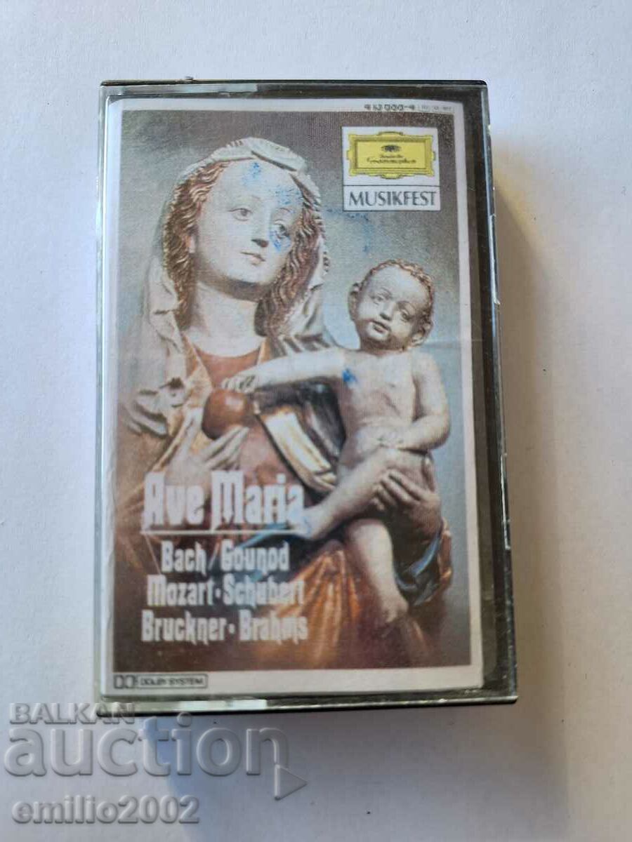 Audio cassette Ave Maria