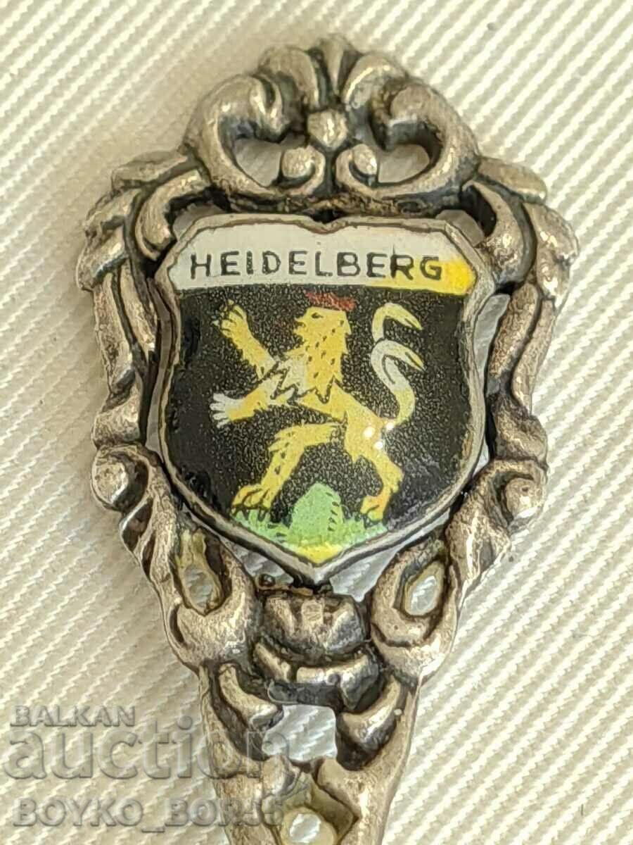 Original Antique Heidelberg Silver Spoon - 5 Original Antique Heidelberg Silver Spoon - 5