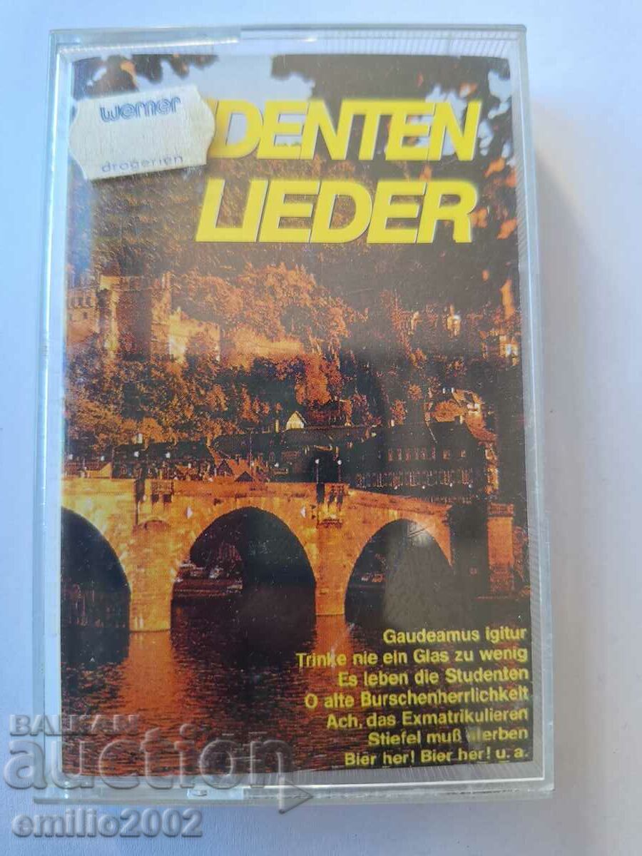 Audio cassette Studente lieder