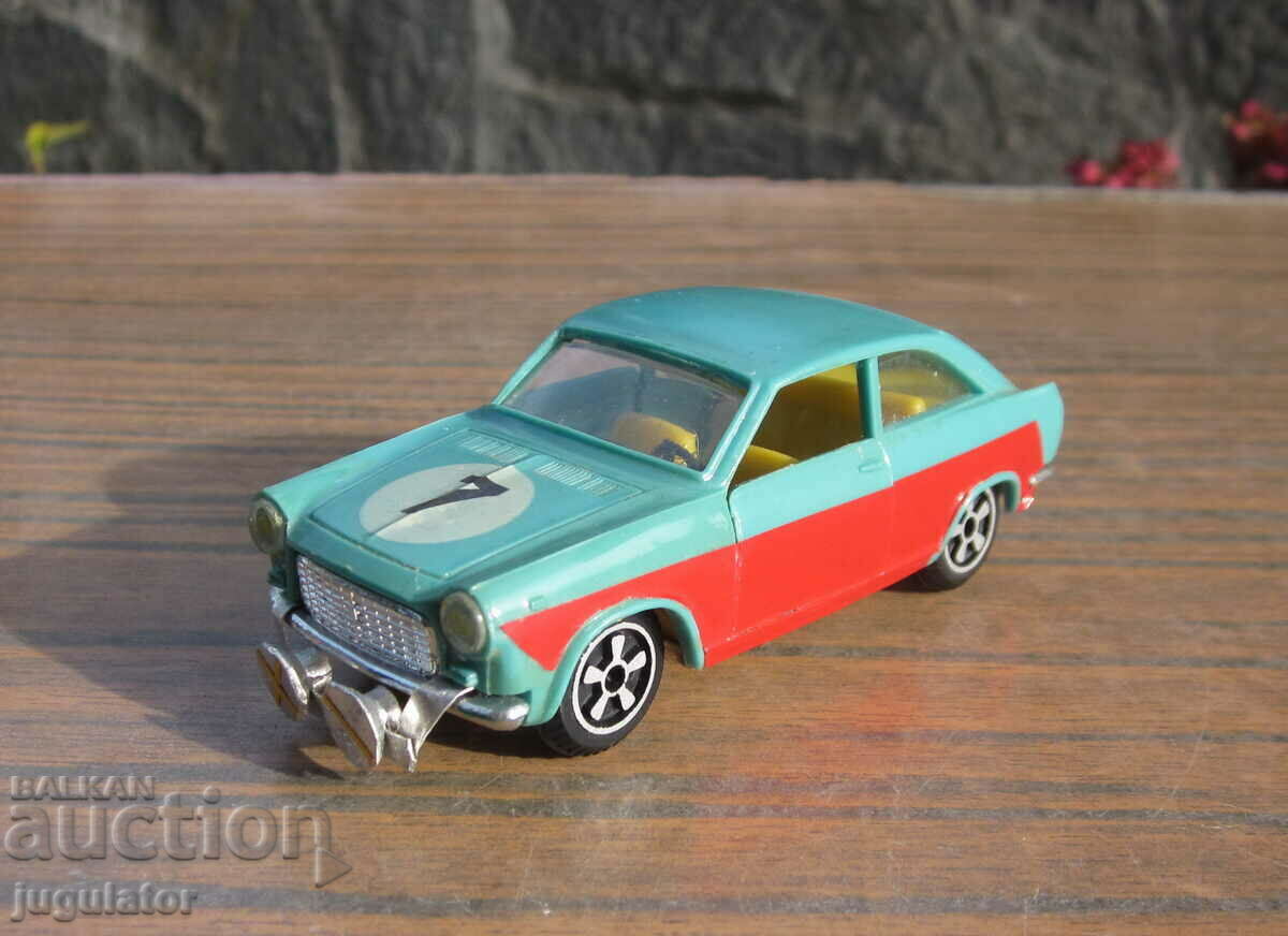 old Russian Soviet plastic toy car autobianchi