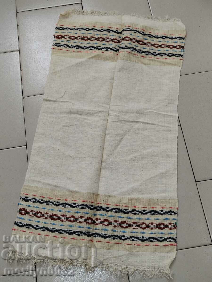 Old hand woven cloth kennar embroidery lace with price 45.00 BGN | € 23.01