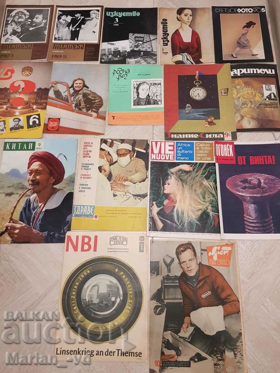 Old magazines from 1964-1987 - 16 issues