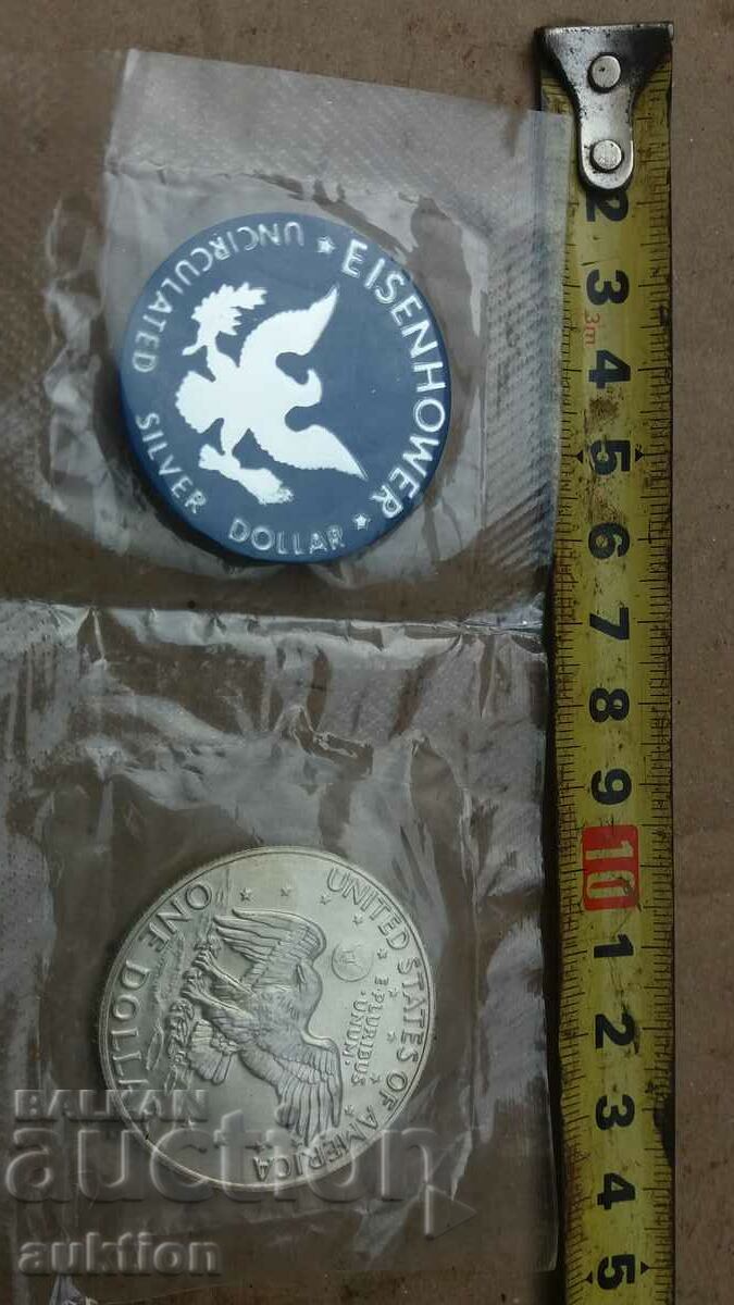 one dolar 1974 година сребро - 1 долар - 7 one dolar 1974 година сребро - 1 долар - 7