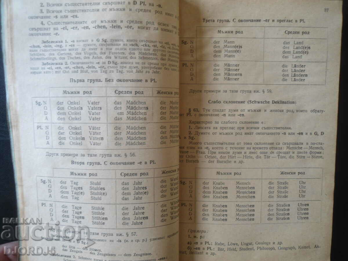 German grammar for grades 8, 9, 10 and 11 with price 5.00 BGN | € 2.56 German grammar for grades 8, 9, 10 and 11 with price 5.00 BGN | € 2.56