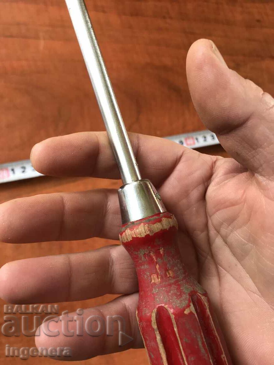 GULER DE ȘURUFINE ȘI MÂNER GROS DIN LEMN - 5