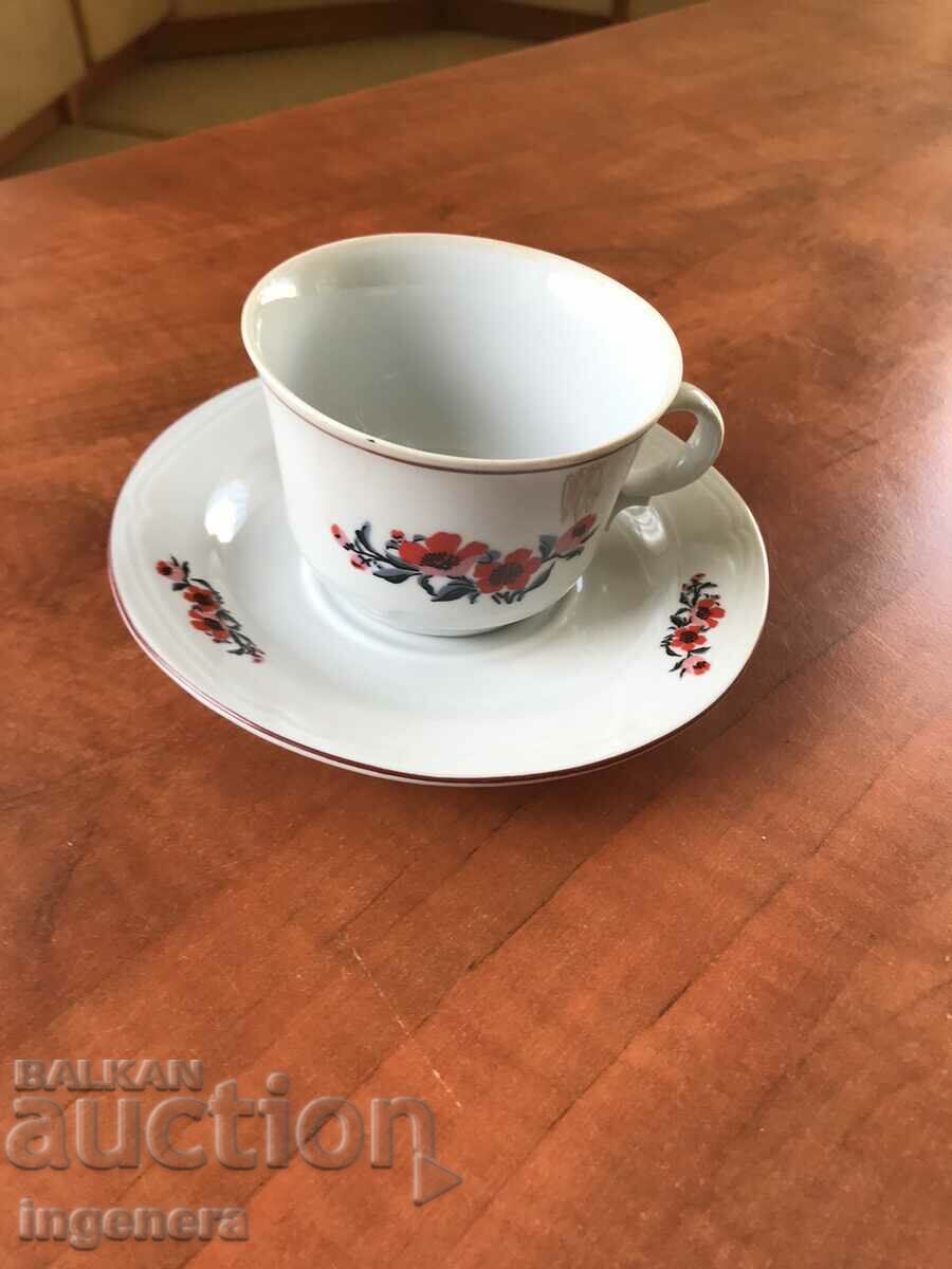 Delivery of PORCELAIN CUP PLATE SET-BULGARIA Delivery of PORCELAIN CUP PLATE SET-BULGARIA