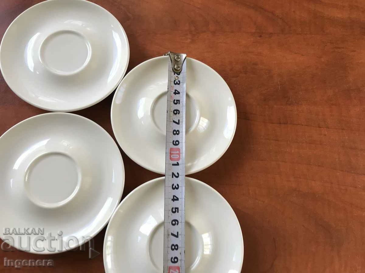 FARFURIE PORCELAN PLACURI - 4 BUC. cu preț 5.00 BGN | € 2.56