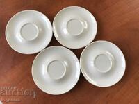 PORCELAIN PLATE PLATE PLATES - 4 PCS.