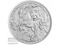 1 oz Silver - The Red Horse of the Apocolypse 2024