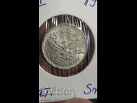 Moneda de zinc Thailanda 1946 50 satang