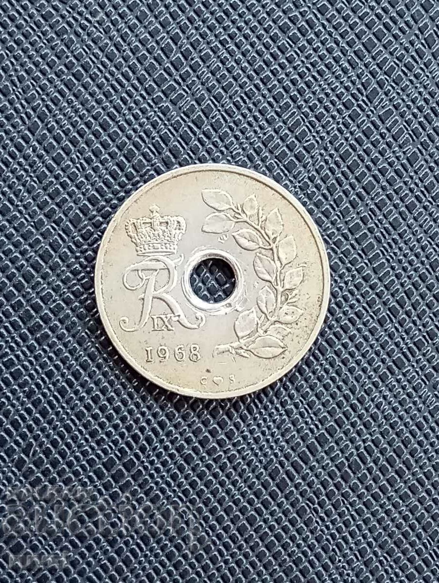 Denmark 25 Ore 1968 με τιμή € 0.30 | 0.59 BGN