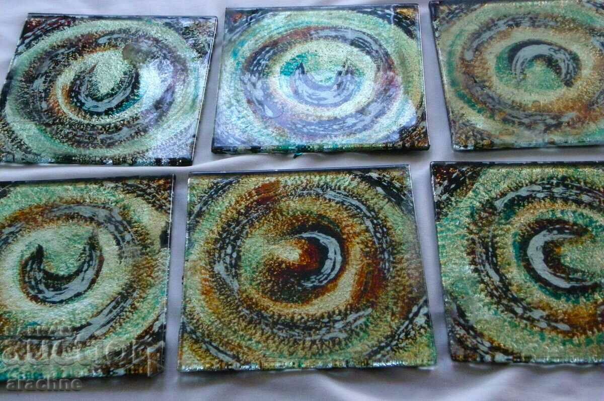 Delivery of Handmade glass drink holders Delivery of Handmade glass drink holders