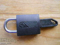 a small padlock