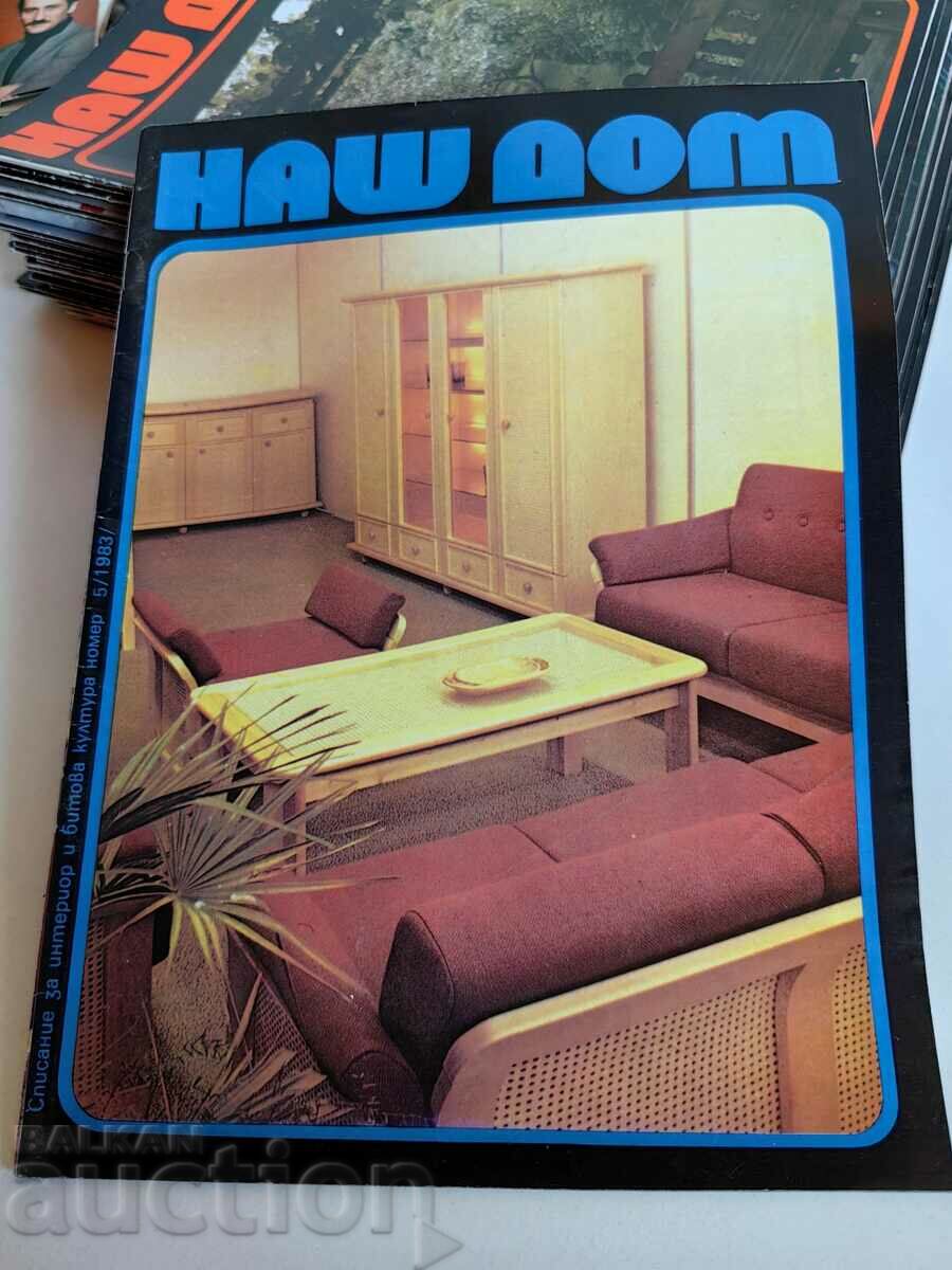 field 1983 OUR HOME MAGAZINE