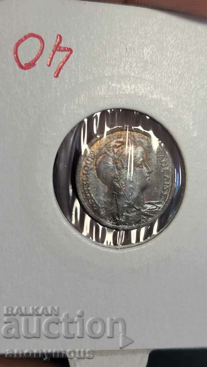 Copper coin France 1899 1 centime with price 40.00 BGN | € 20.45 Copper coin France 1899 1 centime with price 40.00 BGN | € 20.45