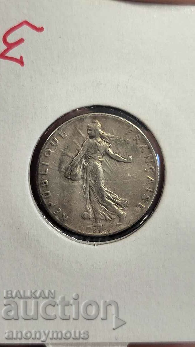 Silver coin France 1902 50 centimes with price 20.00 BGN | € 10.23 Silver coin France 1902 50 centimes with price 20.00 BGN | € 10.23