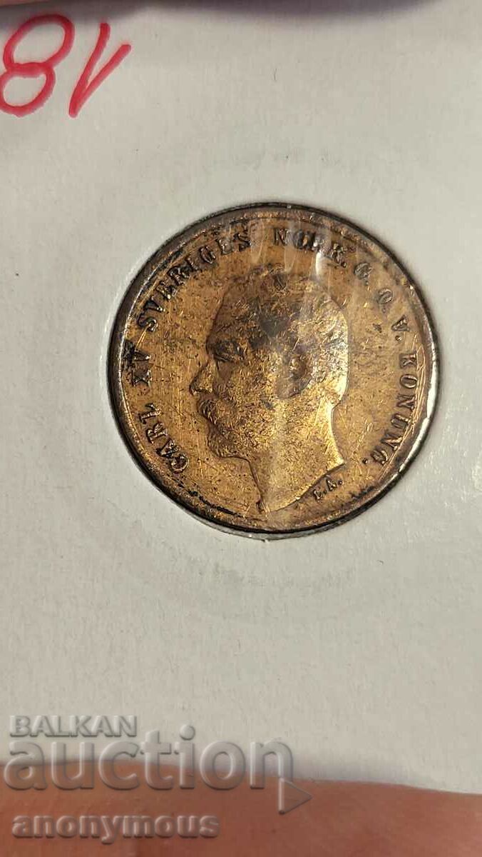 Copper coin Sweden 1867 1 ore, yore with price 18.00 BGN | € 9.20 Copper coin Sweden 1867 1 ore, yore with price 18.00 BGN | € 9.20
