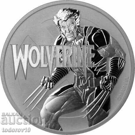 1 oz Silver Marvel - Wolverine - 2021