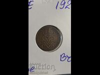 Copper coin Sweden 1921 1 ore, yore