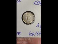 Silver coin Sweden 1954 10 Ore Yore